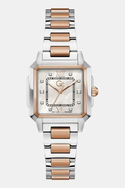 Steel analogue watch 32 mm